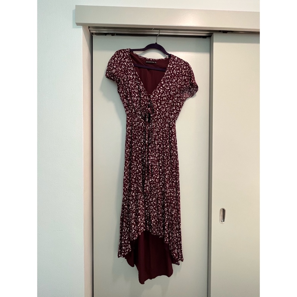 Floral High-Low Dress